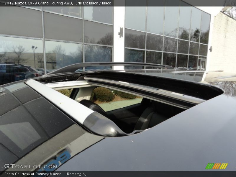 Brilliant Black / Black 2012 Mazda CX-9 Grand Touring AWD