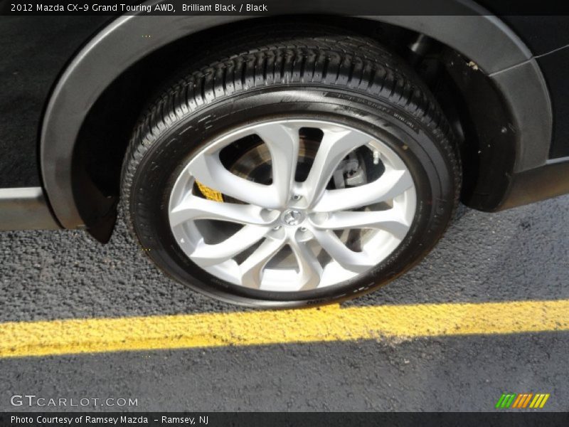 Brilliant Black / Black 2012 Mazda CX-9 Grand Touring AWD