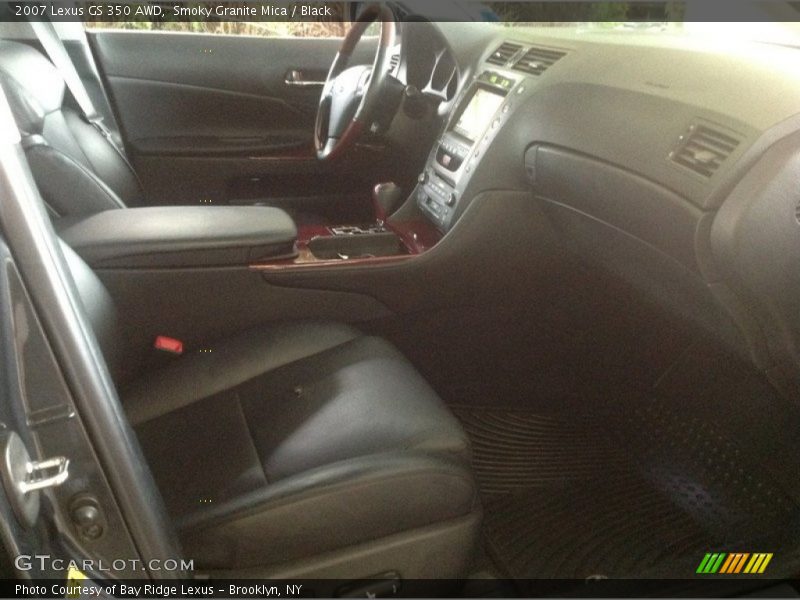 Smoky Granite Mica / Black 2007 Lexus GS 350 AWD