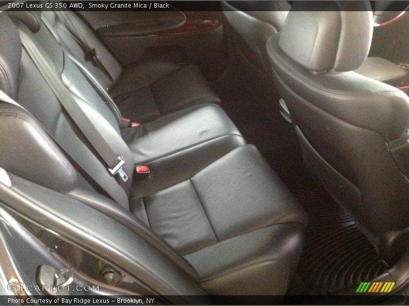 Smoky Granite Mica / Black 2007 Lexus GS 350 AWD