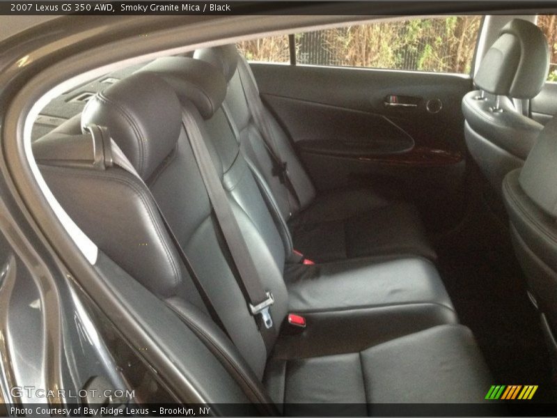 Smoky Granite Mica / Black 2007 Lexus GS 350 AWD