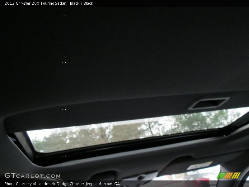 Black / Black 2013 Chrysler 200 Touring Sedan