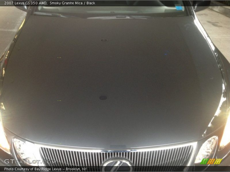 Smoky Granite Mica / Black 2007 Lexus GS 350 AWD