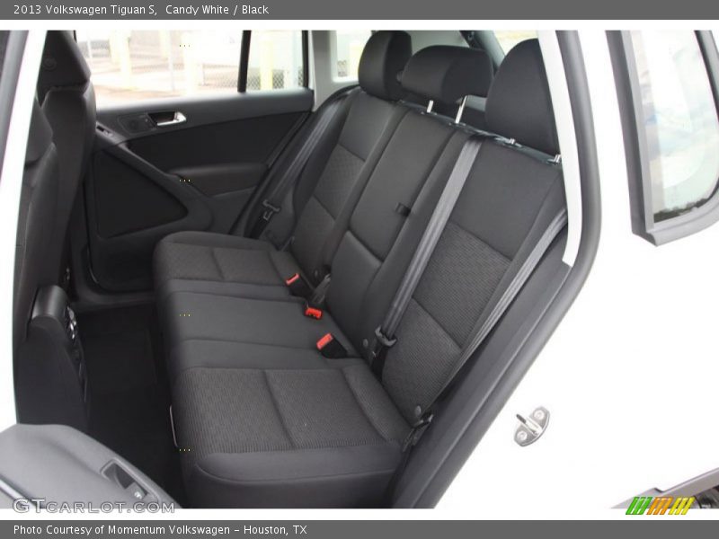 Candy White / Black 2013 Volkswagen Tiguan S