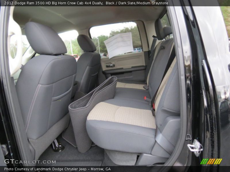 Black / Dark Slate/Medium Graystone 2012 Dodge Ram 3500 HD Big Horn Crew Cab 4x4 Dually