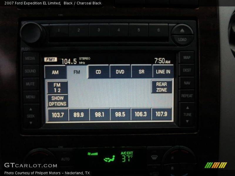 Black / Charcoal Black 2007 Ford Expedition EL Limited