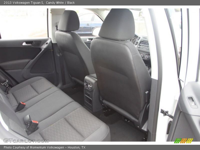 Candy White / Black 2013 Volkswagen Tiguan S