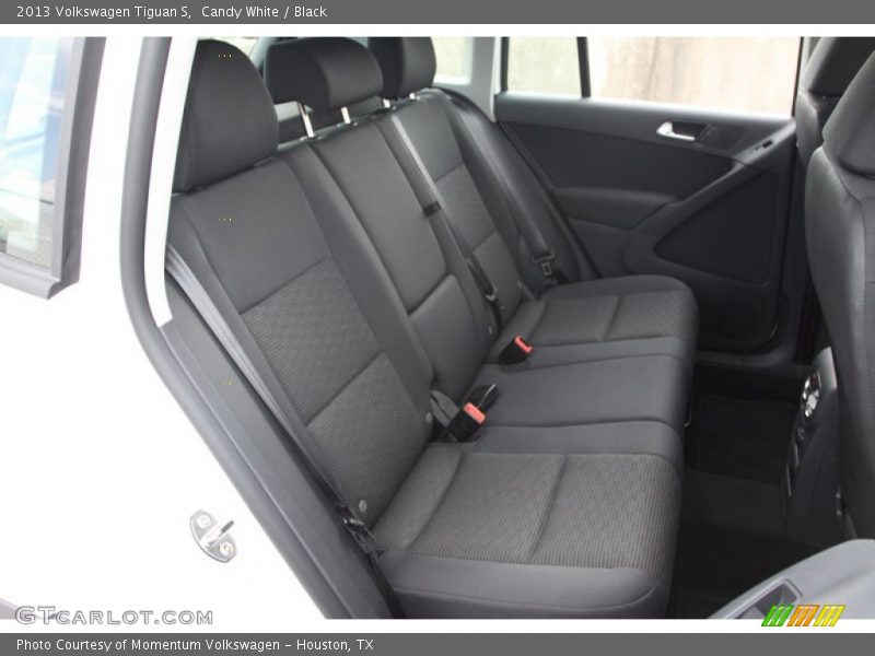 Candy White / Black 2013 Volkswagen Tiguan S
