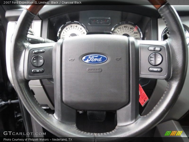 Black / Charcoal Black 2007 Ford Expedition EL Limited