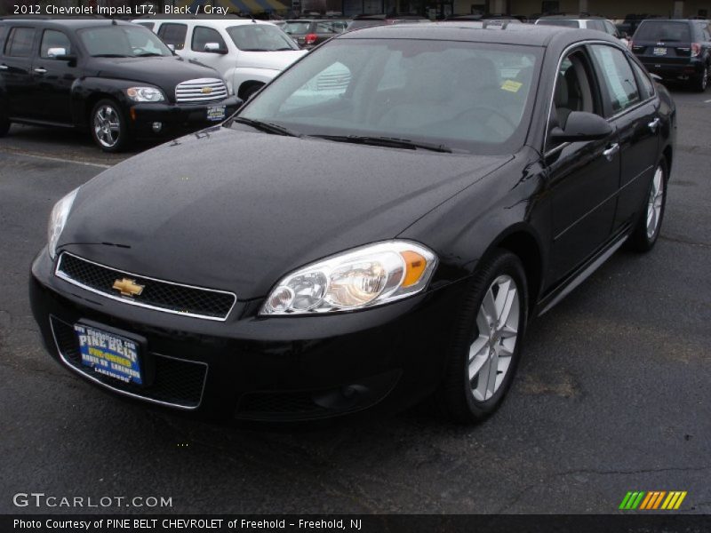 Black / Gray 2012 Chevrolet Impala LTZ