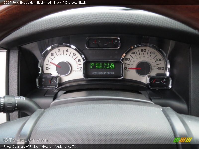 Black / Charcoal Black 2007 Ford Expedition EL Limited