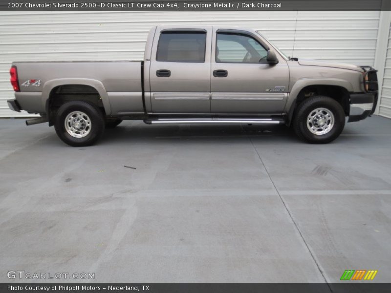 Graystone Metallic / Dark Charcoal 2007 Chevrolet Silverado 2500HD Classic LT Crew Cab 4x4