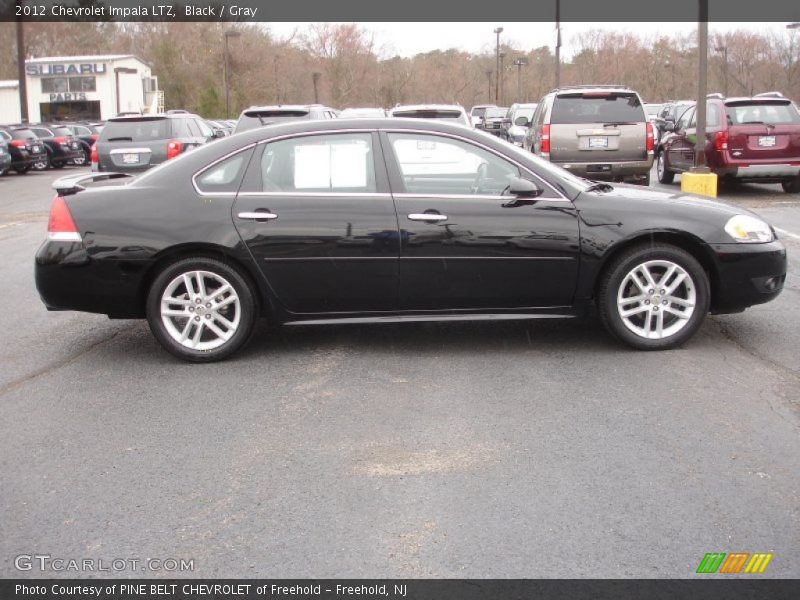 Black / Gray 2012 Chevrolet Impala LTZ