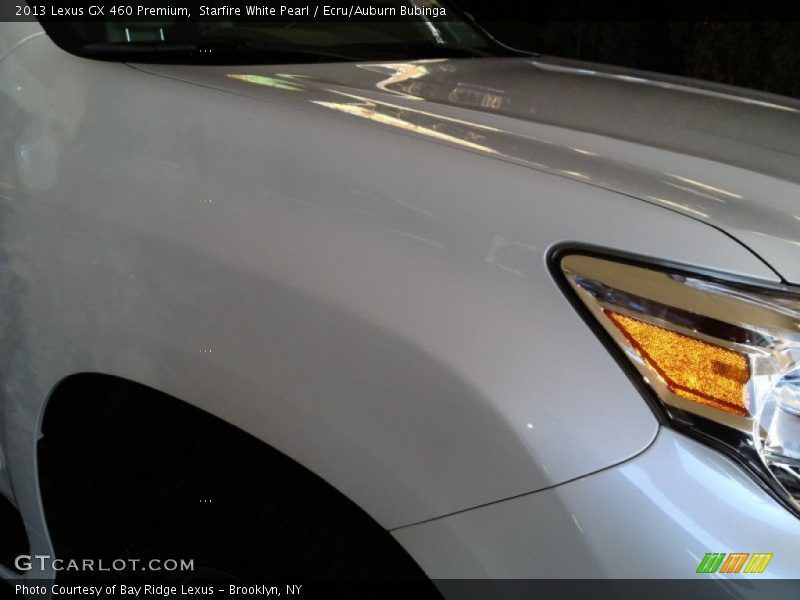 Starfire White Pearl / Ecru/Auburn Bubinga 2013 Lexus GX 460 Premium