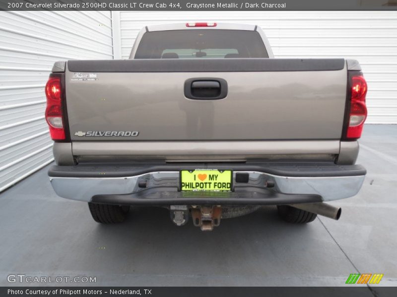 Graystone Metallic / Dark Charcoal 2007 Chevrolet Silverado 2500HD Classic LT Crew Cab 4x4