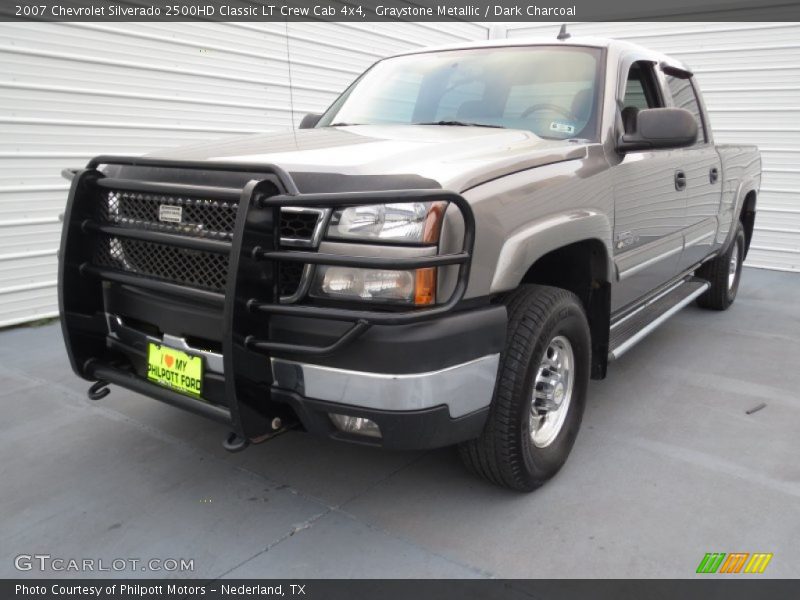 Graystone Metallic / Dark Charcoal 2007 Chevrolet Silverado 2500HD Classic LT Crew Cab 4x4