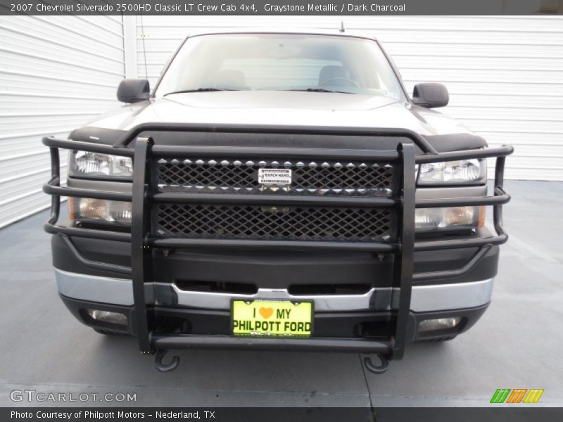 Graystone Metallic / Dark Charcoal 2007 Chevrolet Silverado 2500HD Classic LT Crew Cab 4x4