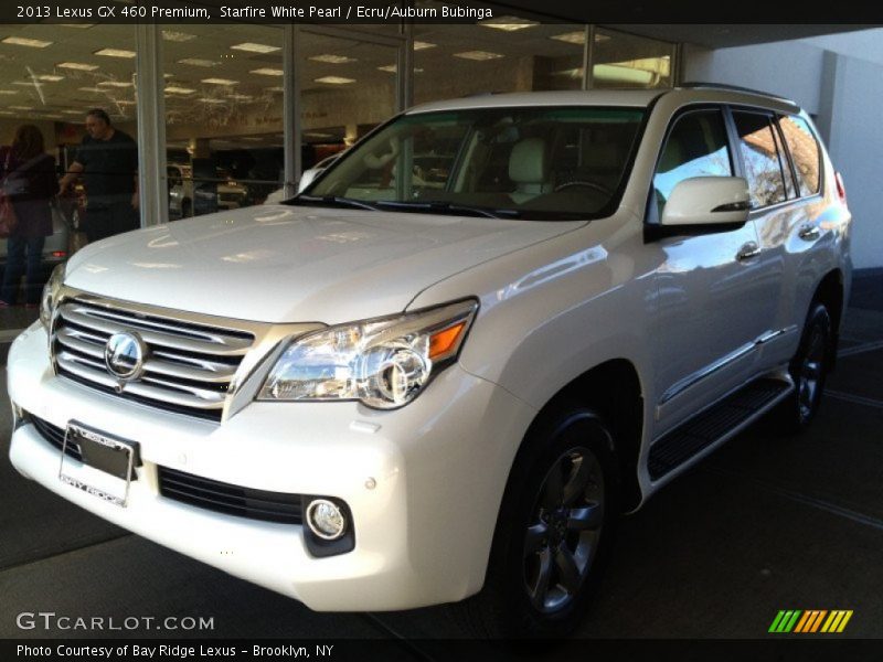 Starfire White Pearl / Ecru/Auburn Bubinga 2013 Lexus GX 460 Premium