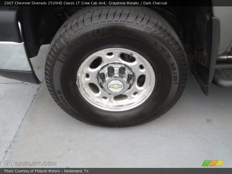 Graystone Metallic / Dark Charcoal 2007 Chevrolet Silverado 2500HD Classic LT Crew Cab 4x4