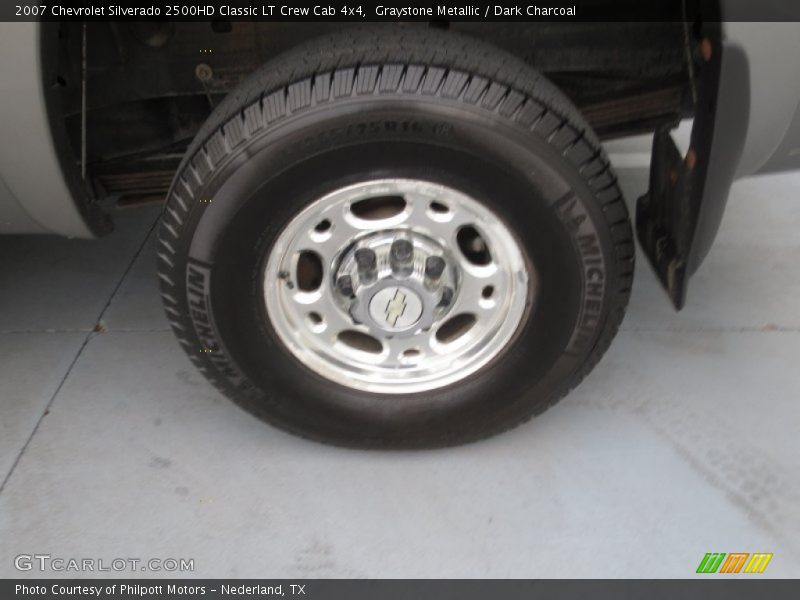 Graystone Metallic / Dark Charcoal 2007 Chevrolet Silverado 2500HD Classic LT Crew Cab 4x4