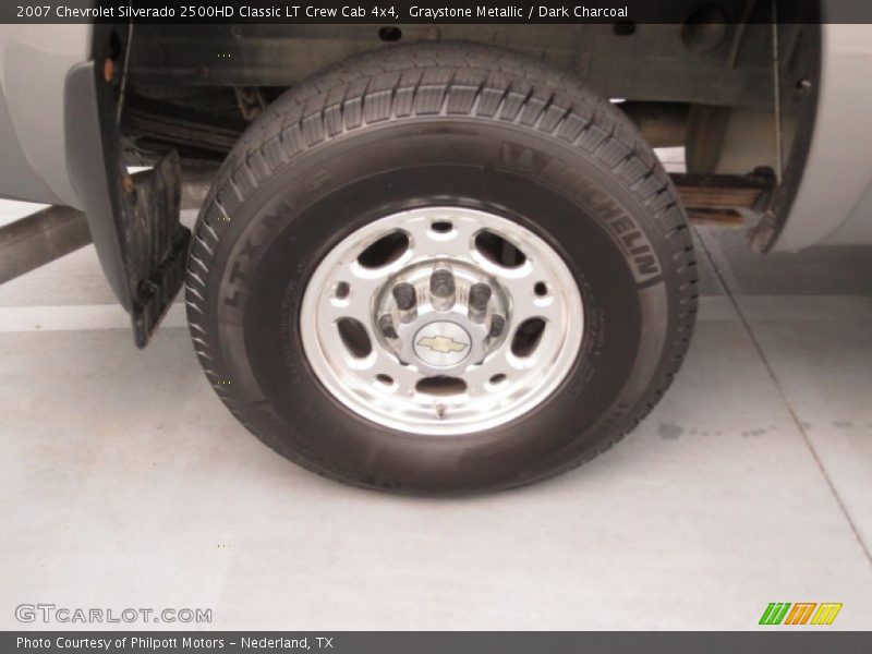 Graystone Metallic / Dark Charcoal 2007 Chevrolet Silverado 2500HD Classic LT Crew Cab 4x4