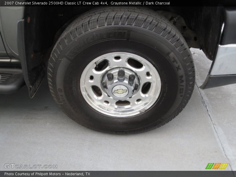 Graystone Metallic / Dark Charcoal 2007 Chevrolet Silverado 2500HD Classic LT Crew Cab 4x4