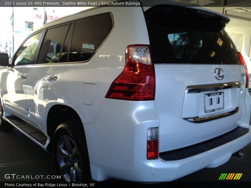 Starfire White Pearl / Ecru/Auburn Bubinga 2013 Lexus GX 460 Premium
