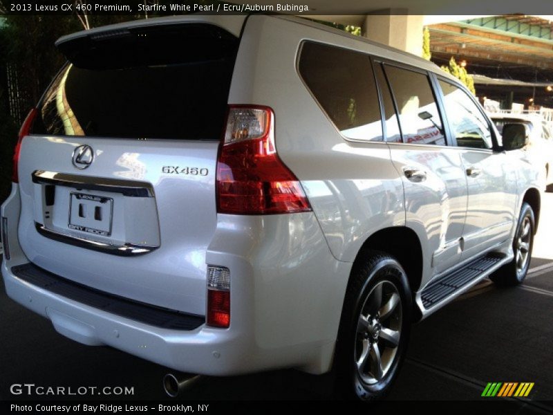Starfire White Pearl / Ecru/Auburn Bubinga 2013 Lexus GX 460 Premium