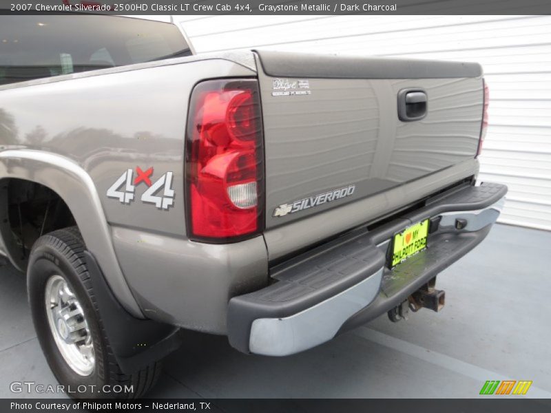Graystone Metallic / Dark Charcoal 2007 Chevrolet Silverado 2500HD Classic LT Crew Cab 4x4