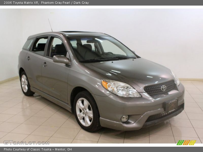 Phantom Gray Pearl / Dark Gray 2006 Toyota Matrix XR