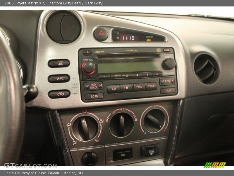 Phantom Gray Pearl / Dark Gray 2006 Toyota Matrix XR