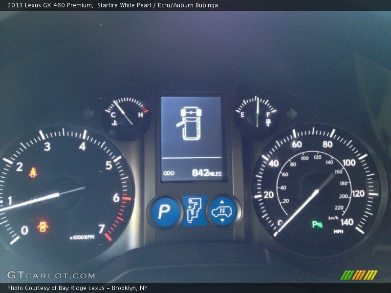 Starfire White Pearl / Ecru/Auburn Bubinga 2013 Lexus GX 460 Premium