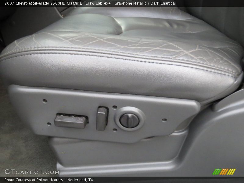 Graystone Metallic / Dark Charcoal 2007 Chevrolet Silverado 2500HD Classic LT Crew Cab 4x4