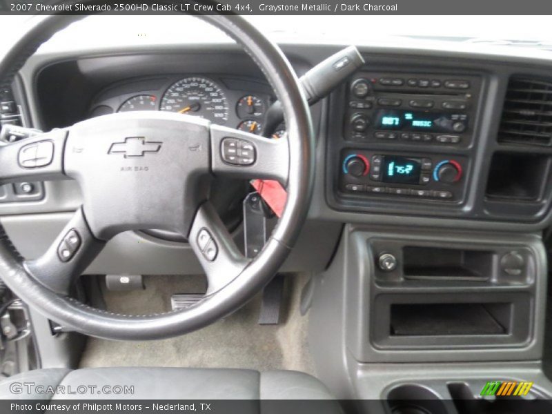 Graystone Metallic / Dark Charcoal 2007 Chevrolet Silverado 2500HD Classic LT Crew Cab 4x4