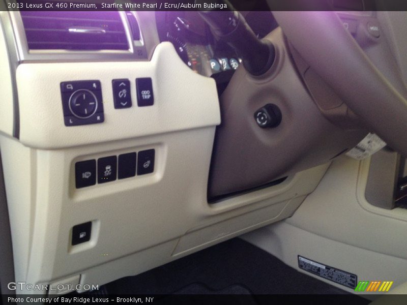 Starfire White Pearl / Ecru/Auburn Bubinga 2013 Lexus GX 460 Premium