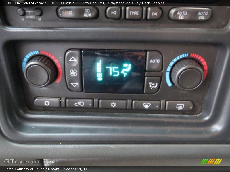 Graystone Metallic / Dark Charcoal 2007 Chevrolet Silverado 2500HD Classic LT Crew Cab 4x4