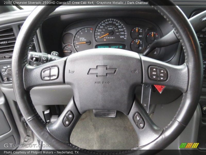 Graystone Metallic / Dark Charcoal 2007 Chevrolet Silverado 2500HD Classic LT Crew Cab 4x4
