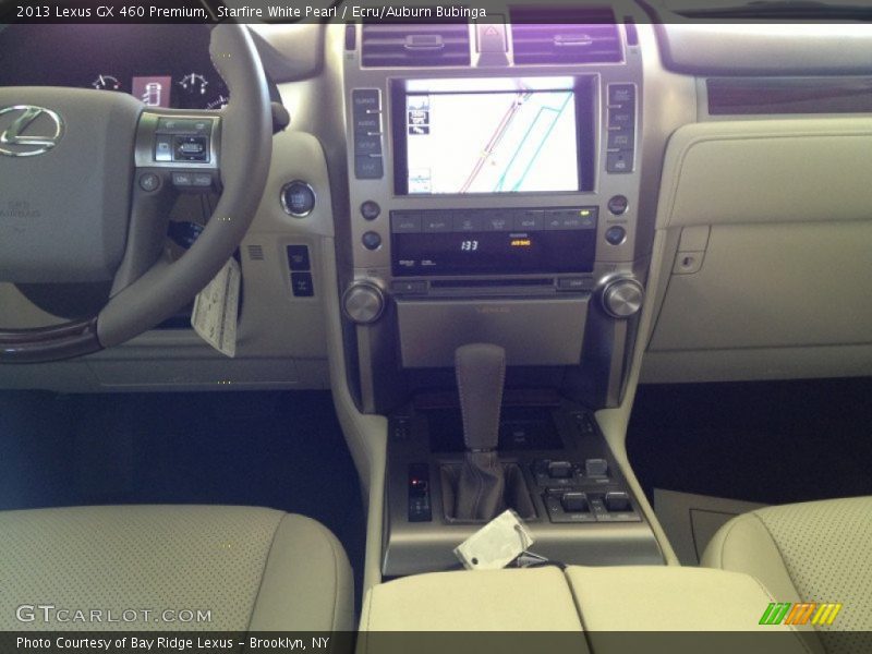 Starfire White Pearl / Ecru/Auburn Bubinga 2013 Lexus GX 460 Premium