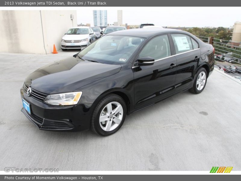 Black Uni / Titan Black 2013 Volkswagen Jetta TDI Sedan