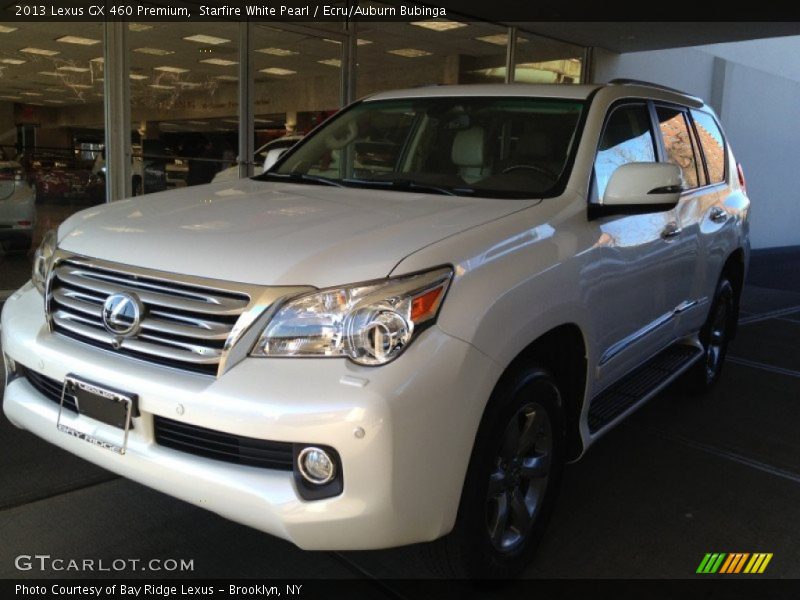 Starfire White Pearl / Ecru/Auburn Bubinga 2013 Lexus GX 460 Premium