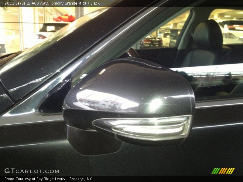 Smoky Granite Mica / Black 2011 Lexus LS 460 AWD