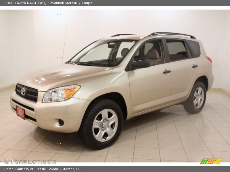 Savannah Metallic / Taupe 2008 Toyota RAV4 4WD