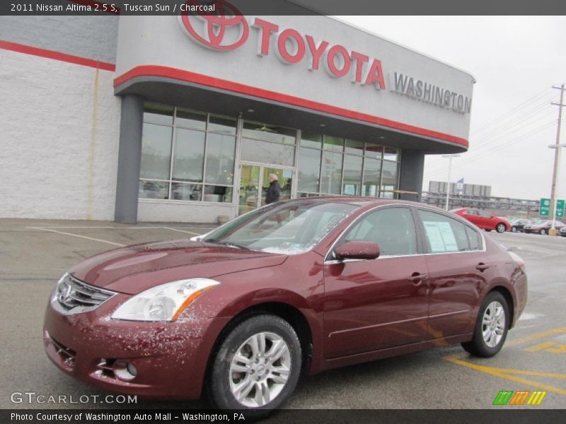 Tuscan Sun / Charcoal 2011 Nissan Altima 2.5 S