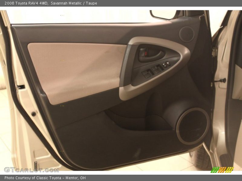 Savannah Metallic / Taupe 2008 Toyota RAV4 4WD