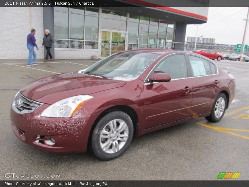 Tuscan Sun / Charcoal 2011 Nissan Altima 2.5 S