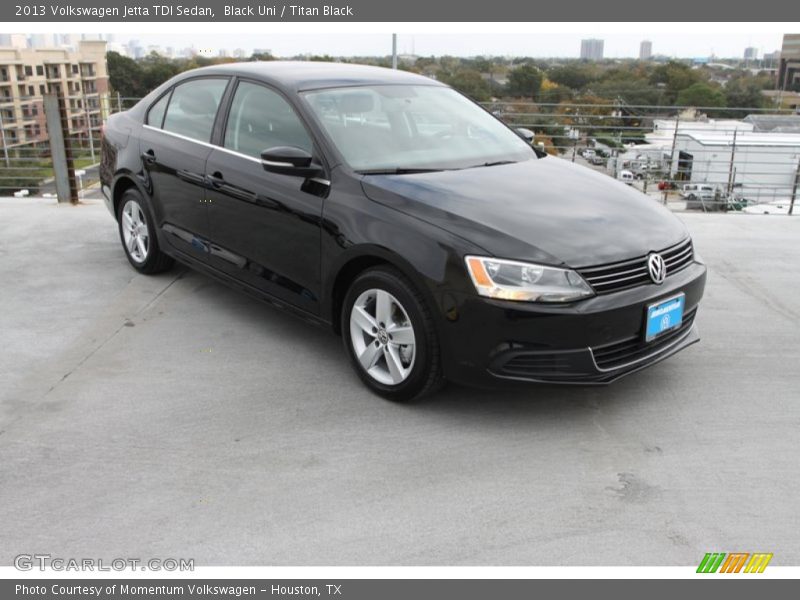 Black Uni / Titan Black 2013 Volkswagen Jetta TDI Sedan