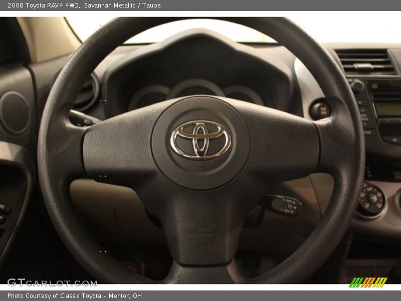 Savannah Metallic / Taupe 2008 Toyota RAV4 4WD