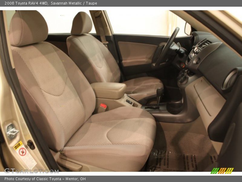 Savannah Metallic / Taupe 2008 Toyota RAV4 4WD