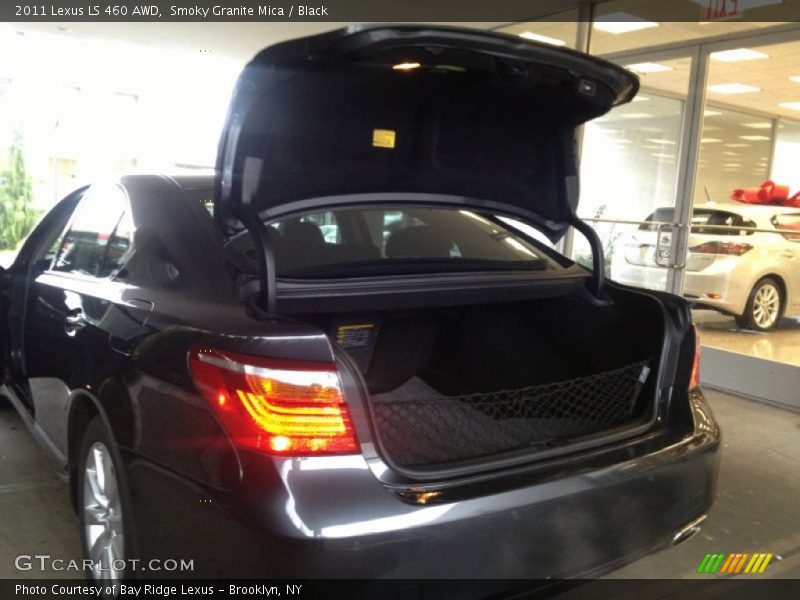 Smoky Granite Mica / Black 2011 Lexus LS 460 AWD