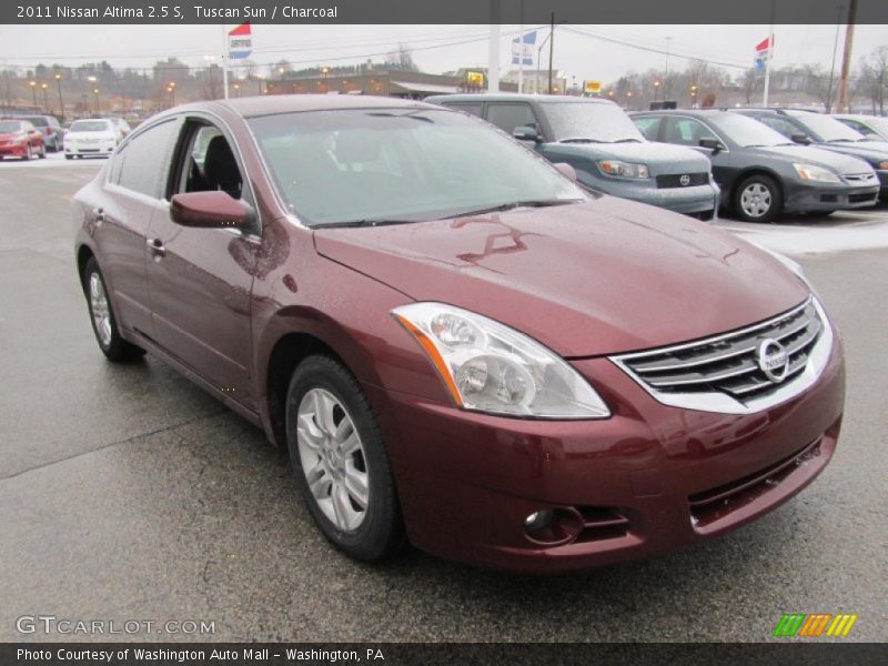 Tuscan Sun / Charcoal 2011 Nissan Altima 2.5 S